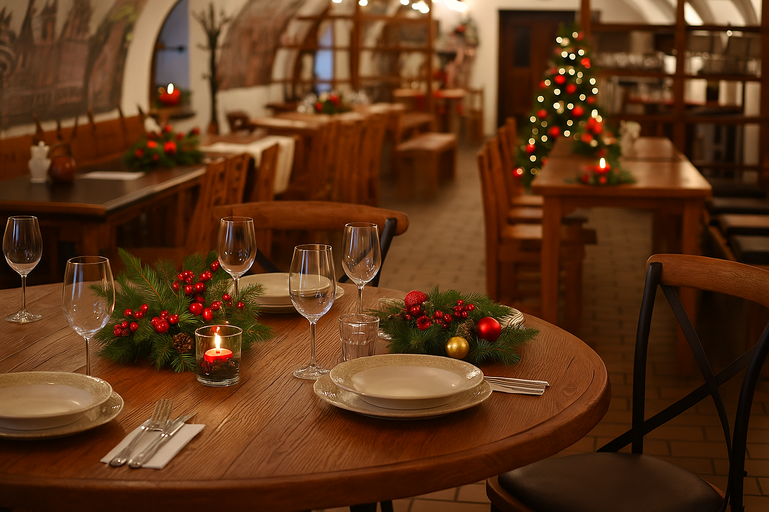 Zveme Vás do Vojanova dvora na Vánoční menu